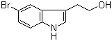 structure of CAS# 32774-29-1, 5-Bromotryptophol;5-Bromo-1H-indole-3-ethanol