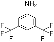 结构式 CAS# 328-74-5, 3,5-二(三氟甲基)苯胺; 间二(三氟甲基)苯胺
