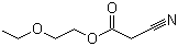2-Ethoxyethyl cyanoacetate molecular structure (CAS 32804-77-6)