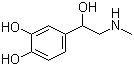 structure of CAS# 329-65-7, DL-Adrenalin;1-(3,4-Dihydroxyphenyl)-2-(methylamino)ethanol; 3,4-Dihydroxy-1-[1-hydroxy-2-(methylamino)-ethyl]benzene; 4-[1-Hydroxy-2-(methylamino)ethyl]-1,2-benzenediol; DL-Epinephrine