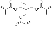结构式 CAS# 3290-92-4, 三羟甲基丙烷三甲基丙烯酸酯