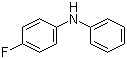 structure of CAS# 330-83-6, 4-Fluorodiphenylamine;4-Fluoro-N-phenylaniline; 4-Fluoro-N-phenylbenzenamine; N-(4-Fluorophenyl)-N-phenylamine