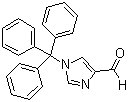 structure of CAS# 33016-47-6, 1-Tritylimidazole-4-carboxaldehyde;1-Trityl-1H-imidazole-4-carboxaldehyde