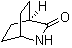 2-氮杂双环[2.2.2]辛烷-3-酮分子结构 (CAS 3306-69-2)