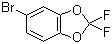 结构式 CAS# 33070-32-5, 5-溴-2,2-二氟-1,3-苯并二恶茂