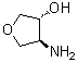 structure of CAS# 330975-13-8, trans-4-Aminotetrahydrofuran-3-ol