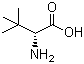 structure of CAS# 33105-81-6, DL-tert-Leucine;(+/-)-2-Amino-3,3-dimethylbutyric acid; DL-alpha-tert-Butylglycine