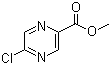 structure of CAS# 33332-25-1, Methyl 5-chloropyrazine-2-carboxylate