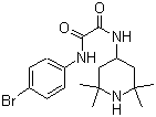 structure of CAS# 333352-59-3, NBD-557;N-(4-Bromophenyl)-N'-(2,2,6,6-tetramethylpiperidin-4-yl)oxalamide
