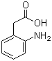 结构式 CAS# 3342-78-7, 2-氨基苯乙酸