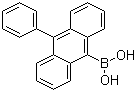 (10-苯基蒽-9-基)硼酸分子结构 (CAS 334658-75-2)