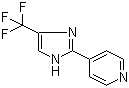 2-(4-Pyridyl)-4-trifluoromethylimidazole molecular structure (CAS 33468-83-6)
