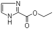结构式 CAS# 33543-78-1, 咪唑-2-甲酸乙酯