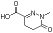1-甲基-6-氧代-1,4,5,6-四氢哒嗪-3-甲酸分子结构 (CAS 33548-32-2)