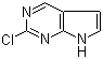 2-Chloro-7H-pyrrolo[2,3-d]pyrimidine molecular structure (CAS 335654-06-3)