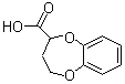 structure of CAS# 33632-74-5, 3,4-Dihydro-2H-1,5-benzodioxepin-2-carboxylic acid