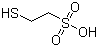 2-Mercaptoethanesulfonic acid molecular structure (CAS 3375-50-6)