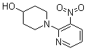 结构式 CAS# 338411-78-2, 1-(3-硝基-2-吡啶基)-4-哌啶醇