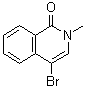 结构式 CAS# 33930-63-1, 4-溴-2-甲基-1(2H)-异喹啉酮