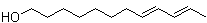 (8E,10E)-8,10-Dodecadien-1-ol molecular structure (CAS 33956-49-9)