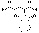 结构式 CAS# 340-90-9, N-邻苯二甲酰-L-谷氨酸