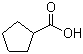 structure of CAS# 3400-45-1, Cyclopentanecarboxylic acid