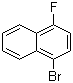 1-Bromo-4-fluoronaphthalene molecular structure (CAS 341-41-3)