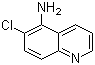 结构式 CAS# 341010-40-0, 5-氨基-6-氯喹啉