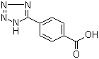 structure of CAS# 34114-12-0, 5-(4-Carboxyphenyl)tetrazole;4-(1H-Tetrazol-5-yl)benzoic acid; 5-(p-Carboxyphenyl)tetrazole; NSC 282009