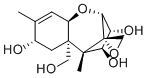 structure of CAS# 34114-99-3, T-2 toxin tetraol;(1S,2R,4S,7R,9R,10R,11S,12S)-2-(hydroxymethyl)-1,5-dimethylspiro[8-oxatricyclo[7.2.1.02,7]dodec-5-ene-12,2'-oxirane]-4,10,11-triol