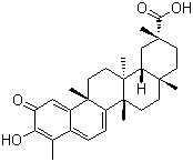 结构式 CAS# 34157-83-0, 雷公藤红素; 南蛇藤素
