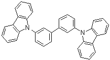 structure of CAS# 342638-54-4, 3,3'-Bis(N-carbazolyl)-1,1'-biphenyl;9,9'-Biphenyl-3,3'-diylbis-9H-carbazole