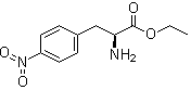 structure of CAS# 34276-53-4, 4-Nitro-L-phenylalanine ethyl ester;p-Nitro-L-phenylalanine ethyl ester
