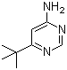 结构式 CAS# 3435-27-6, 6-叔丁基嘧啶-4-胺
