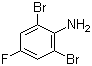 结构式 CAS# 344-18-3, 2,6-二溴-4-氟苯胺