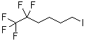 结构式 CAS# 344452-10-4, 1,1,1,2,2-五氟-6-碘己烷