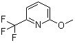 结构式 CAS# 34486-18-5, 2-甲氧基-6-(三氟甲基)吡啶