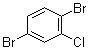结构式 CAS# 3460-24-0, 1,4-二溴-2-氯苯