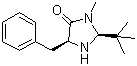 结构式 CAS# 346440-54-8, (2S,5S)-(-)-2-叔丁基-3-甲基-5-苄基-4-咪唑啉酮