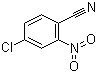 structure of CAS# 34662-32-3, 4-Chloro-2-nitrobenzonitrile