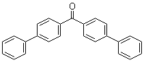 structure of CAS# 3478-90-8, Bis(1,1'-biphenyl-4-yl)methanone;4,4'-Biphenylyl ketone; 4,4'-Diphenylbenzophenone; Bis(1,1'-biphenyl-4-yl)methanone; Di-4-biphenylyl ketone; NSC 21390