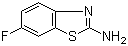 2-Amino-6-fluorobenzothiazole molecular structure (CAS 348-40-3)