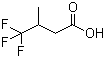 3-Trifluoromethylbutyric acid molecular structure (CAS 348-75-4)