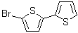 结构式 CAS# 3480-11-3, 5-溴-2,2'-联噻吩