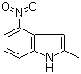 structure of CAS# 3484-10-4, 2-Methyl-4-nitro-1H-indole