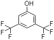 structure of CAS# 349-58-6, 3,5-Bis(trifluoromethyl)phenol;3,5-Di(trifluoromethyl)phenol
