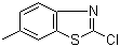 structure of CAS# 3507-26-4, 2-Chloro-6-methylbenzothiazole;6-Methyl-2-chloro benzothiazole; 2-Chloro-6-methyl-1,3-benzothiazole; 2-Chloro-6-methylbenzo[d]thiazole