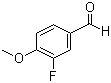structure of CAS# 351-54-2, 3-Fluoro-4-methoxybenzaldehyde;3-Fluoro-p-anisaldehyde