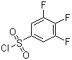 structure of CAS# 351003-43-5, 3,4,5-Trifluorobenzenesulfonyl chloride