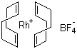 结构式 CAS# 35138-22-8, 二(1,5-环辛二烯)四氟硼酸铑(I)